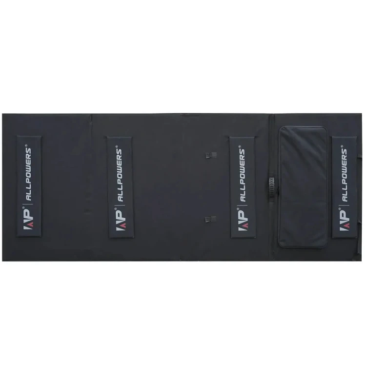 ALLPOWERS SP-037 400 W – składany, mobilny panel fotowoltaiczny do stacji zasilania, kampera, kempingu i zasilania awaryjnego.