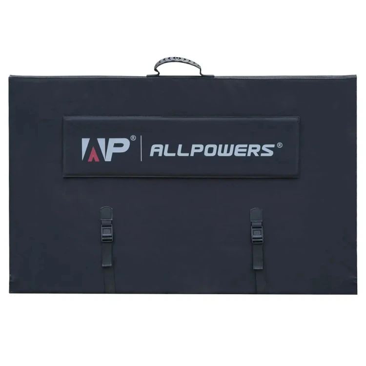 ALLPOWERS SP-037 400 W – składany, mobilny panel fotowoltaiczny do stacji zasilania, kampera, kempingu i zasilania awaryjnego.