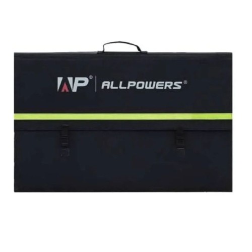 ALLPOWERS SP-039 600 W – składany, mobilny panel fotowoltaiczny do stacji zasilania, kampera, kempingu i zasilania awaryjnego.