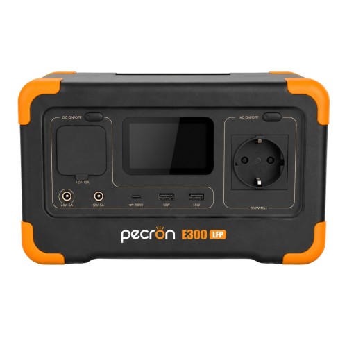 PECRON E300LFP – przenośna stacja zasilania LiFePO4 600W / 288Wh