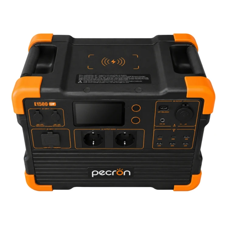 PECRON E1500LFP – przenośna stacja zasilania LiFePO4 2200W / 1536Wh