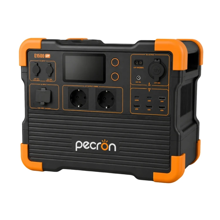 PECRON E1500LFP – przenośna stacja zasilania LiFePO4 2200W / 1536Wh