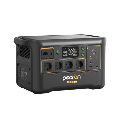 PECRON F3000LFP – przenośna stacja zasilania LiFePO4 3600W / 3072Wh