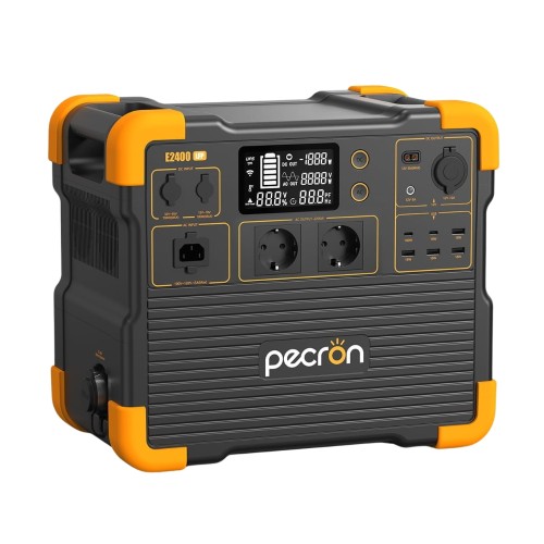 PECRON E2400LFP – przenośna stacja zasilania LiFePO4 2400W / 2048Wh