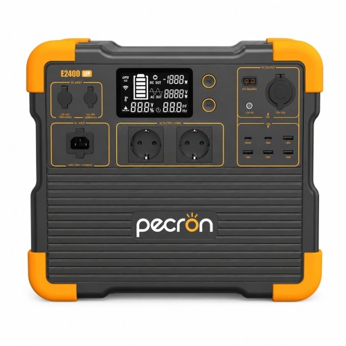 PECRON E2400LFP – przenośna stacja zasilania LiFePO4 2400W / 2048Wh