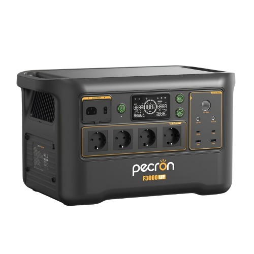 PECRON F3000LFP – przenośna stacja zasilania LiFePO4 3600W / 3072Wh