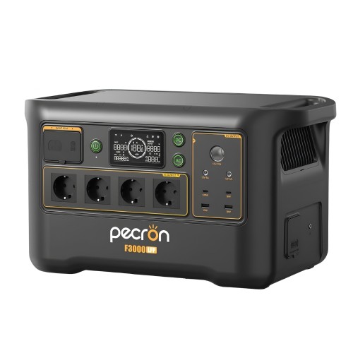 PECRON F3000LFP – przenośna stacja zasilania LiFePO4 3600W / 3072Wh