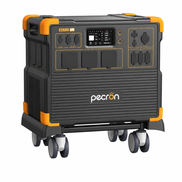 PECRON E3800LFP – przenośna stacja zasilania LiFePO4 4200W / 3840Wh