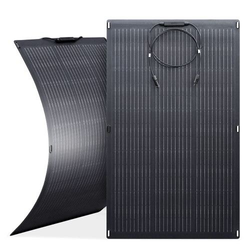 ALLPOWERS SF100 100W – elastyczny panel fotowoltaiczny z ogniwami monokrystalicznymi i powłoką ETFE do kampera, łodzi oraz stacji zasilania
