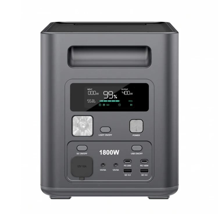AFERIY Nomad1800 P180 to wydajna przenośna stacja zasilania 1800 W 1024 Wh. Idealna do domu, kampera, kempingu, podróży i jako awaryjne źródło energii.