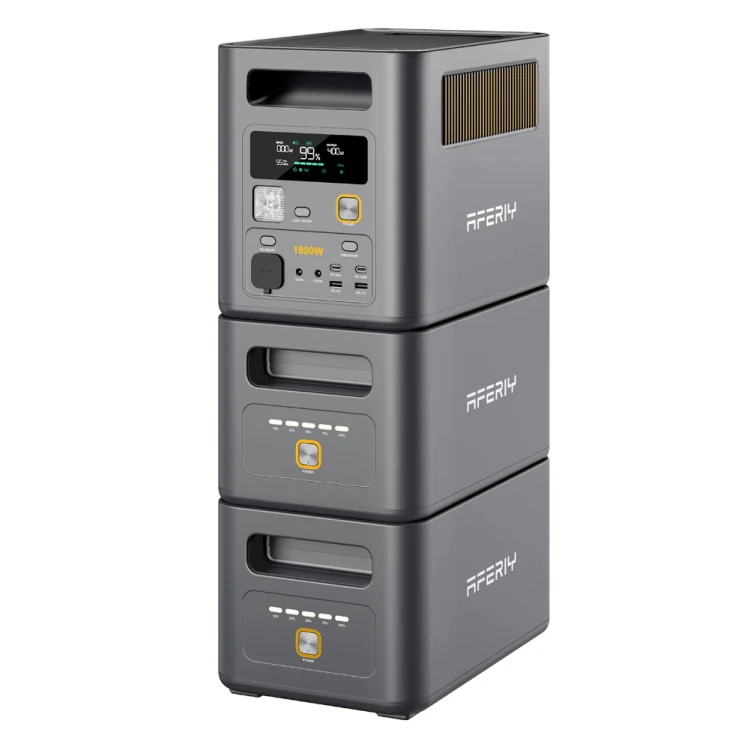 AFERIY P180-B to akumulator rozszerzający 1024 Wh do stacji Nomad1800 Pro. Zwiększa pojemność zestawu i wydłuża czas zasilania w domu, kamperze i podróży.