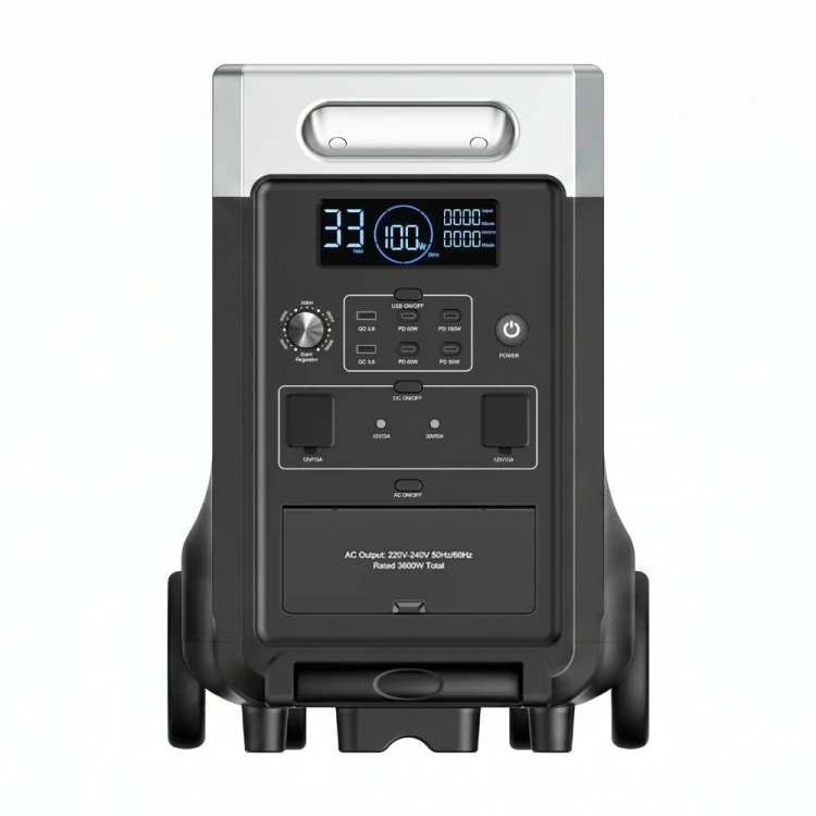 AFERIY Haven3600 P310 – przenośna stacja zasilania o mocy 3600W i pojemności 3840Wh, przeznaczona do zasilania urządzeń domowych, elektronarzędzi, sprzętu w kamperze oraz jako awaryjne źródło energii.