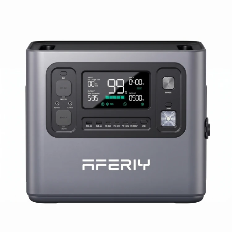 AFERIY Haven2800 P280 to przenośna stacja zasilania 2800 W 2048 Wh. Zapewnia wydajne zasilanie w domu, kamperze, podczas campingu i pracy poza siecią.