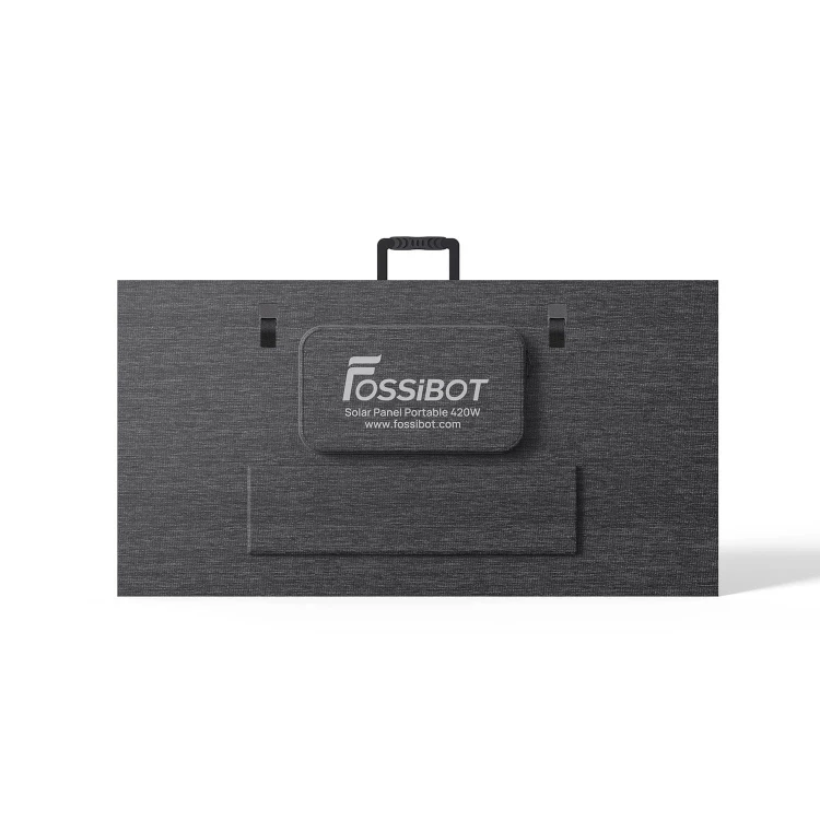 FOSSiBOT SP420 420 W – przenośny, składany panel solarny do stacji zasilania, kampera, kempingu i zasilania awaryjnego.