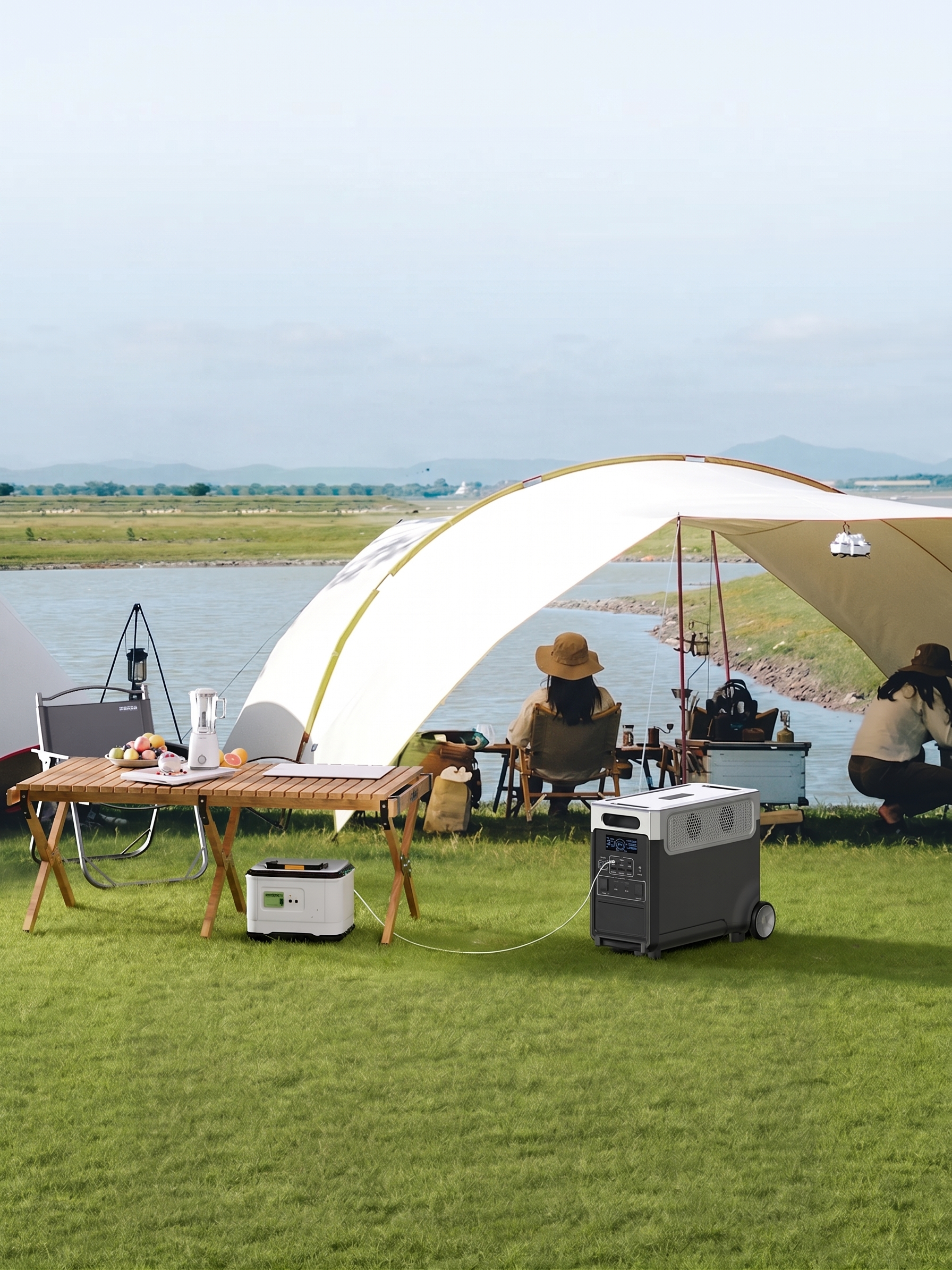 AFERIY Haven3600 P310 podczas campingu