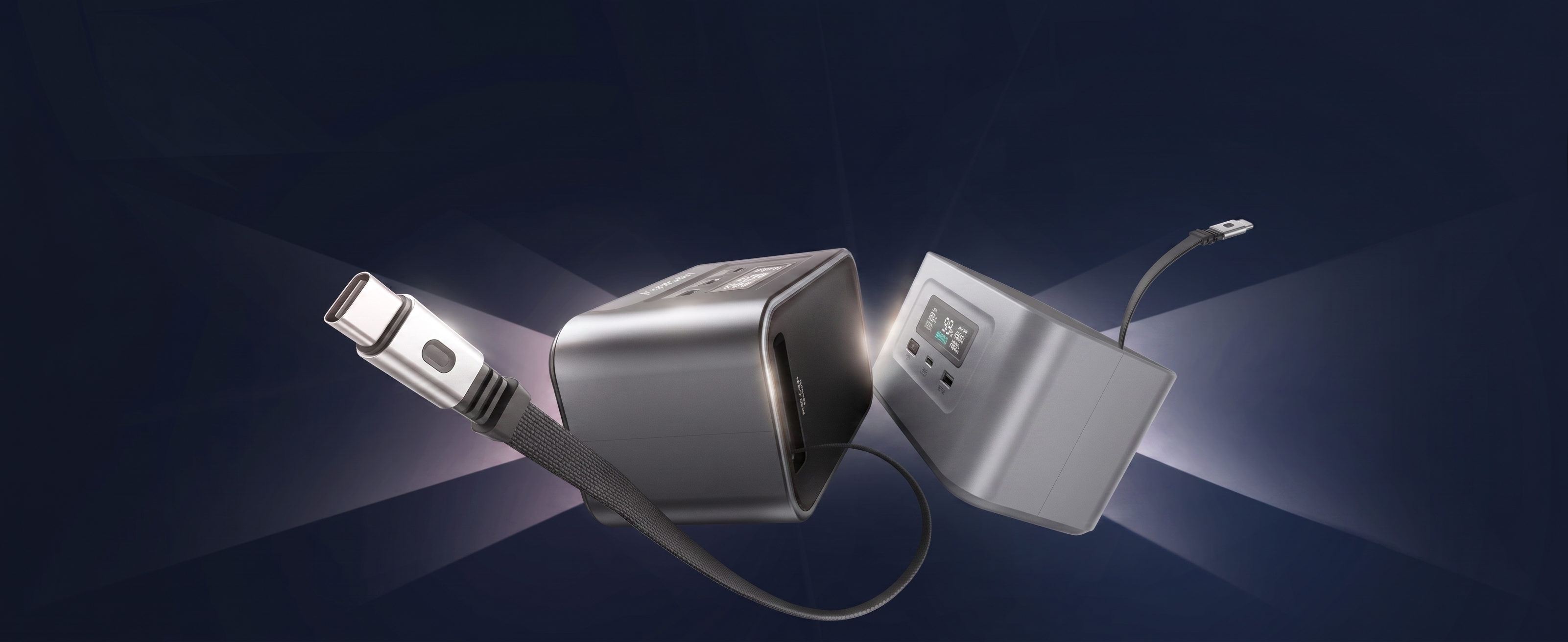 AFERIY Nano100 ze zintegrowanym kablem USB-C
