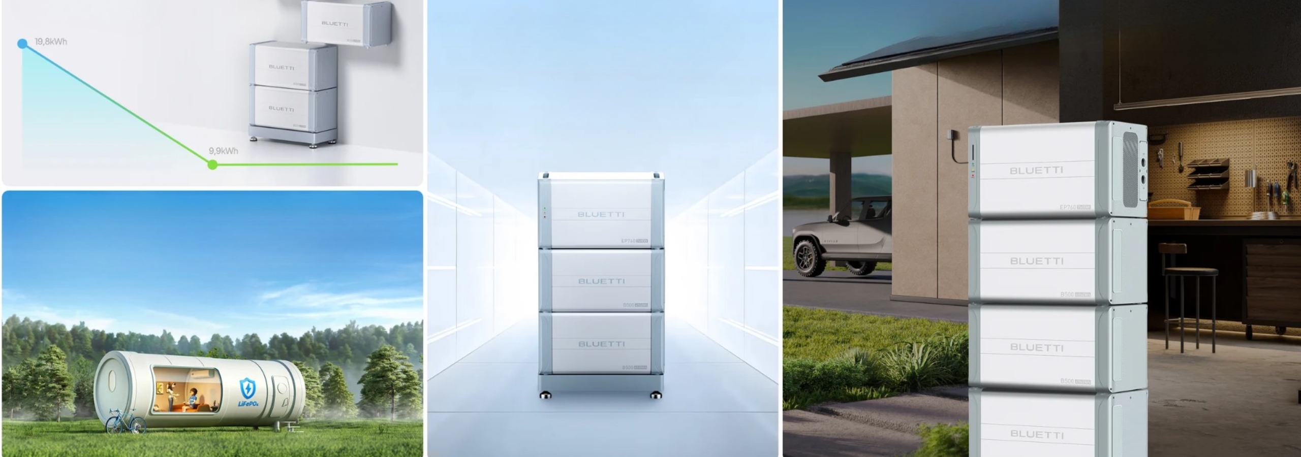 BLUETTI B500 – modułowy magazyn energii