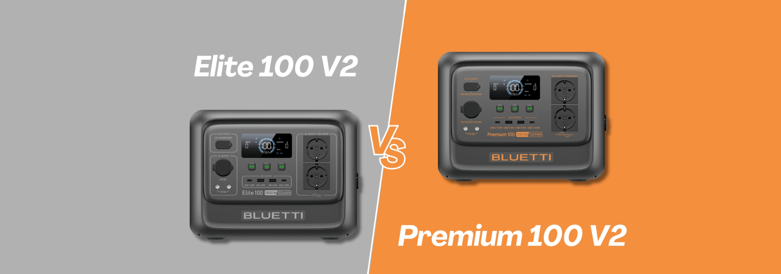 Elite 100 V2 vs Premium 100 V2